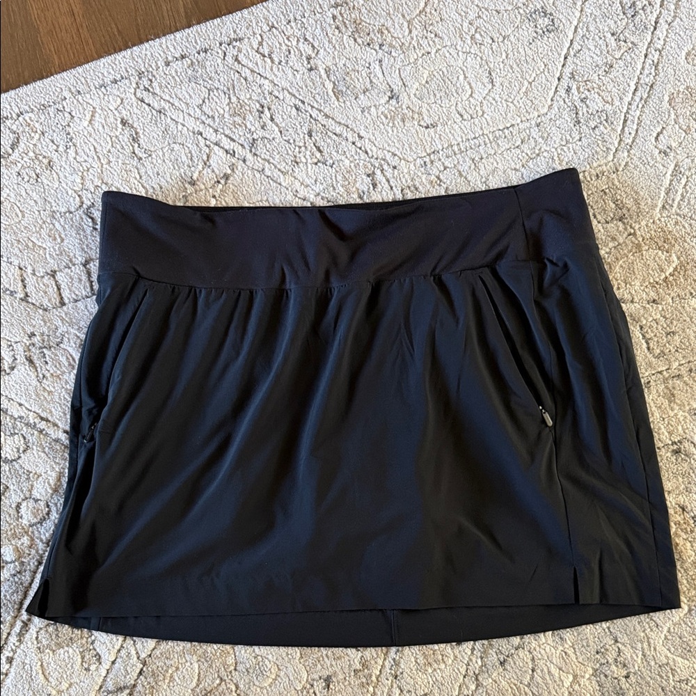 Athleta Black Skort